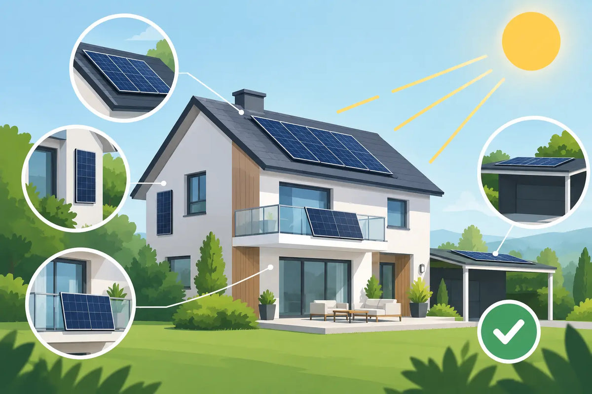Beste Standorte für Mini PV richtig wählen
