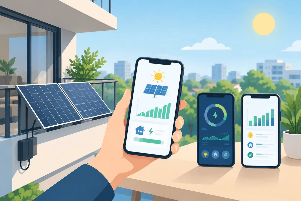 Solarmonitoring-Apps im Vergleich für Balkonkraftwerke