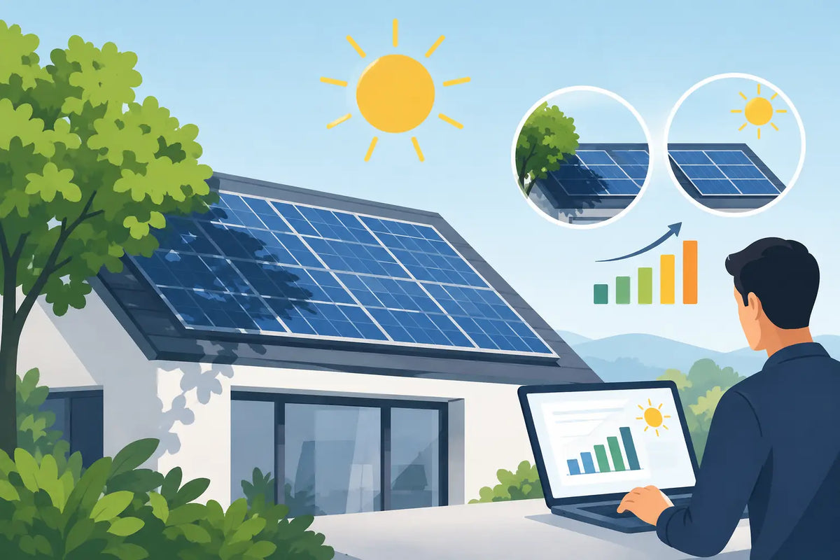 Solarverschattung Ertrag berechnen leicht gemacht