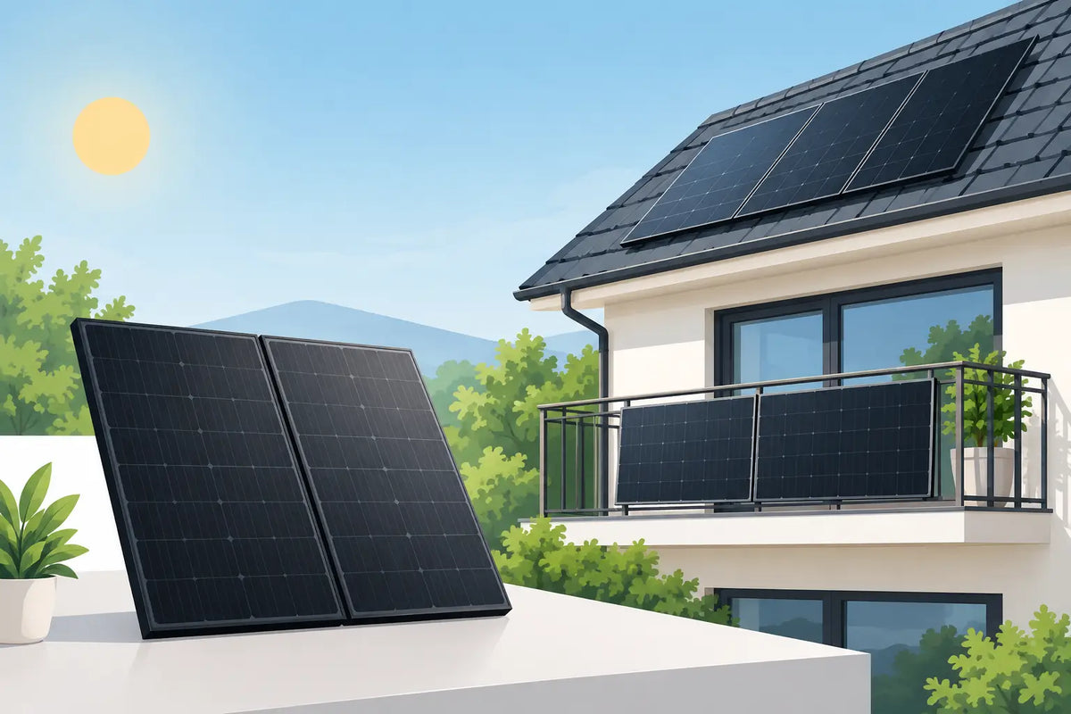Sunman Leichtmodule Test für Balkon und Dach