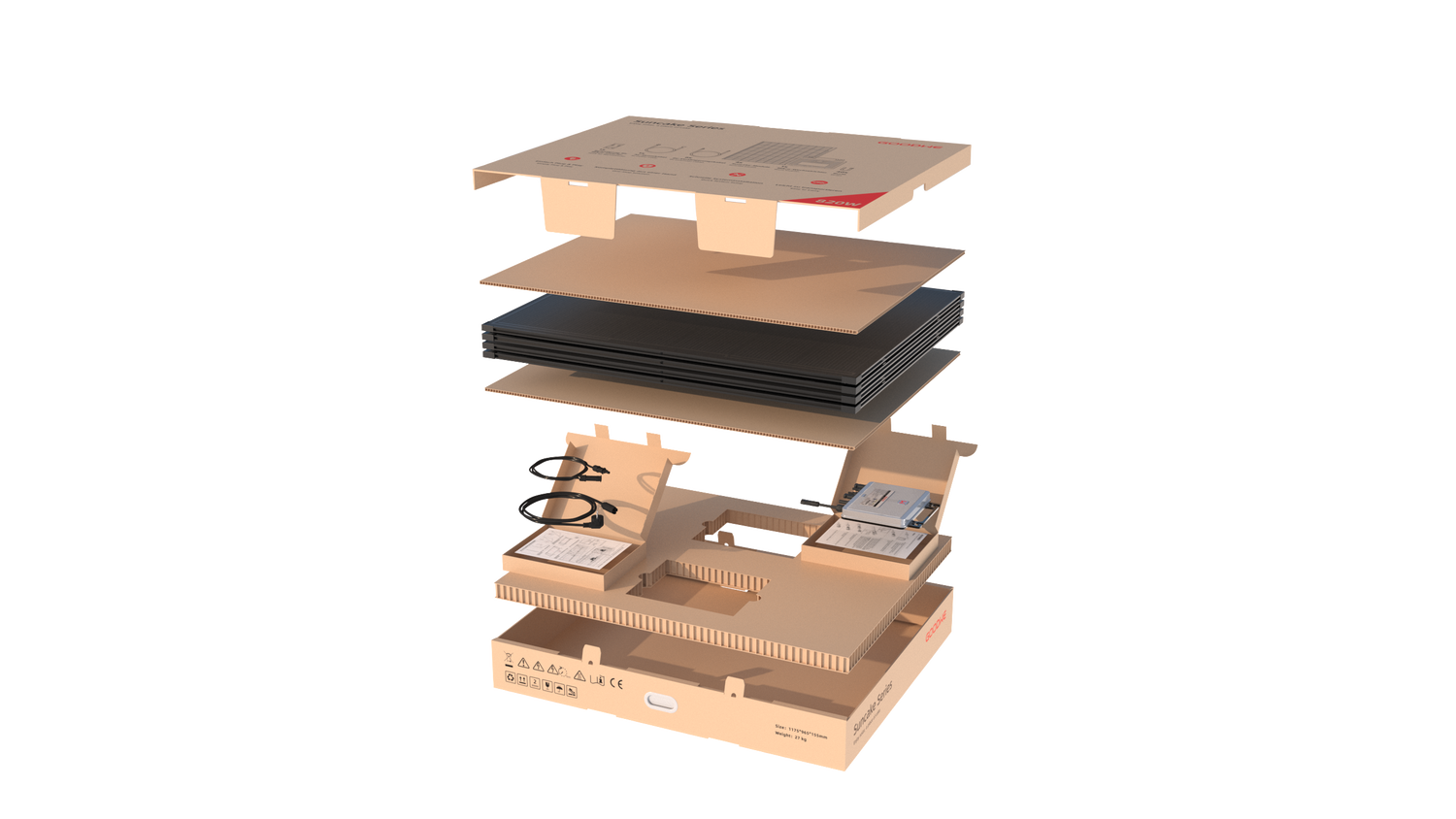 GoodWe Suncake 800W Balkonkraftwerk | ULTRA-LEICHT 3,5kg