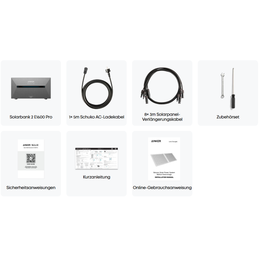 Anker SOLIX Solarbank 2 E1600 Pro (1,6 kWh Speicher)